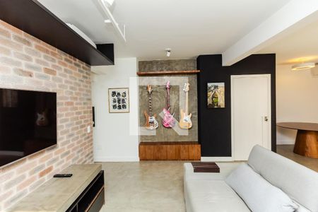 Sala de apartamento à venda com 1 quarto, 100m² em Vila Olímpia, São Paulo