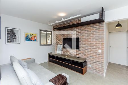 Sala de apartamento à venda com 1 quarto, 100m² em Vila Olímpia, São Paulo