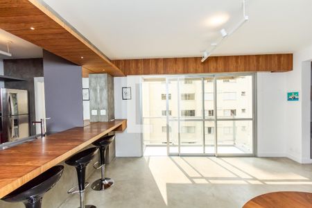 Sala de apartamento à venda com 1 quarto, 100m² em Vila Olímpia, São Paulo