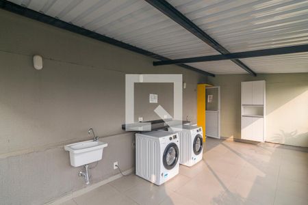Studio para alugar com 35m², 1 quarto e 1 vagaLavanderia