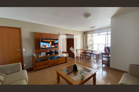 Sala de apartamento à venda com 4 quartos, 110m² em Buritis, Belo Horizonte