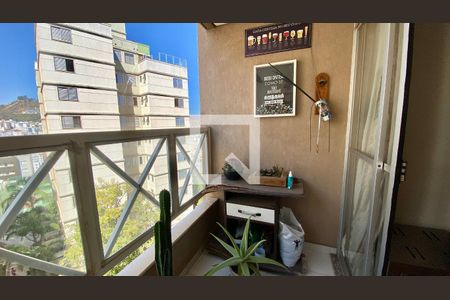 Sala de apartamento à venda com 4 quartos, 110m² em Buritis, Belo Horizonte