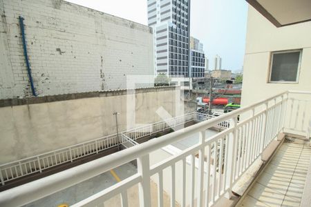 Varanda Sala de apartamento para alugar com 1 quarto, 28m² em Brás, São Paulo