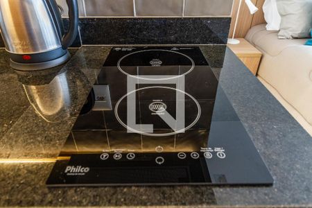 Studio à venda com 27m², 1 quarto e sem vagaCozinha