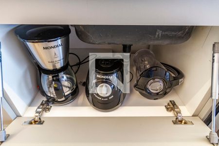 Studio à venda com 27m², 1 quarto e sem vagaCozinha