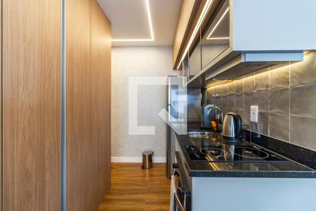 Studio à venda com 27m², 1 quarto e sem vagaCozinha