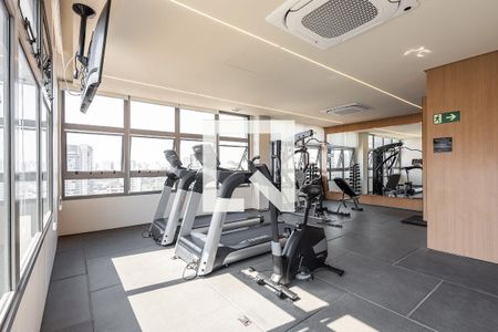 Studio para alugar com 27m², 1 quarto e sem vaga Studio para alugar com 27m², 1 quarto e sem vagaAcademia