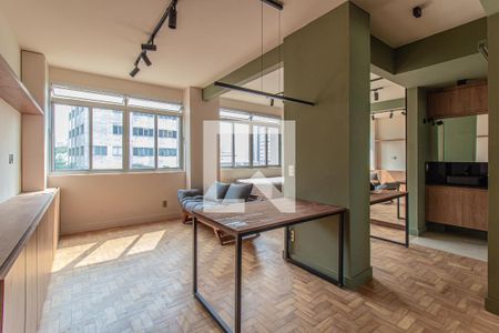 Sala de apartamento à venda com 1 quarto, 42m² em Liberdade, São Paulo