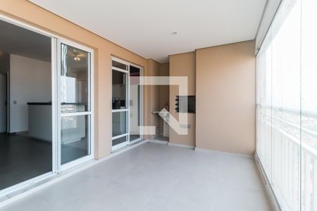 Varanda da Sala de apartamento para alugar com 3 quartos, 114m² em Parque Santana, Mogi das Cruzes
