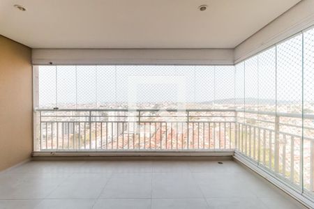 Varanda da Sala de apartamento para alugar com 3 quartos, 114m² em Parque Santana, Mogi das Cruzes