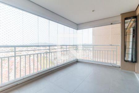 Varanda da Sala de apartamento para alugar com 3 quartos, 114m² em Parque Santana, Mogi das Cruzes