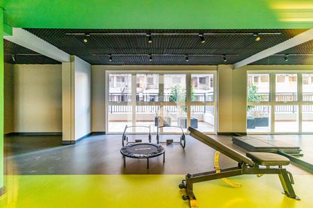 Apartamento para alugar com 39m², 2 quartos e 1 vaga Apartamento para alugar com 39m², 2 quartos e 1 vagaÁrea comum - Academia