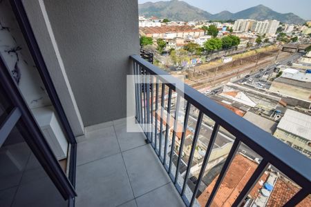Varanda da Sala de apartamento à venda com 2 quartos, 55m² em Todos Os Santos, Rio de Janeiro