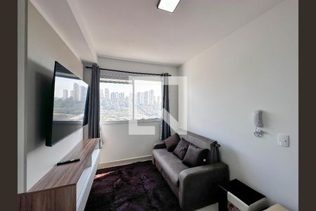 Sala de apartamento à venda com 1 quarto, 29m² em Jardim Caravelas, São Paulo
