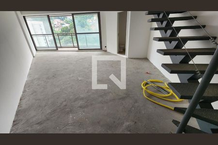 Sala de apartamento para alugar com 1 quarto, 80m² em Valongo, Santos