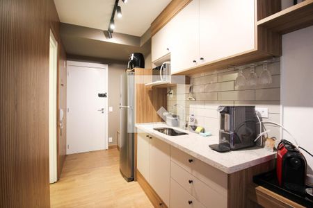 Studio à venda com 29m², 1 quarto e sem vagaCozinha