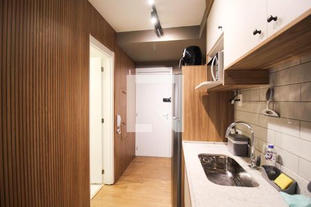 Studio à venda com 29m², 1 quarto e sem vagaCozinha