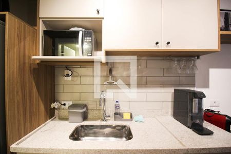 Studio à venda com 29m², 1 quarto e sem vagaCozinha