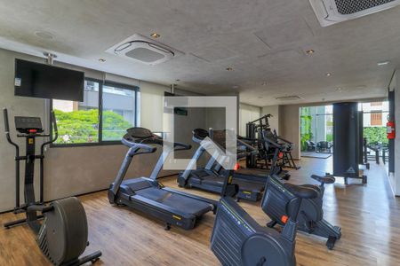 Studio à venda com 25m², 1 quarto e sem vaga Studio à venda com 25m², 1 quarto e sem vagaÁrea comum - Academia