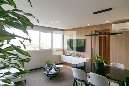 Sala de apartamento à venda com 2 quartos, 65m² em Tristeza, Porto Alegre