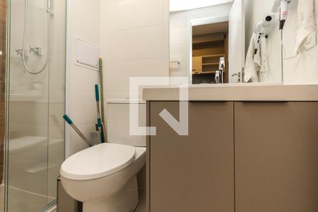 Studio para alugar com 25m², 1 quarto e sem vaga Studio para alugar com 25m², 1 quarto e sem vagaBanheiro