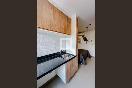 Cozinha de apartamento para alugar com 1 quarto, 26m² em Ipiranga, São Paulo