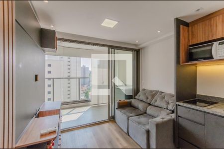 Sala de apartamento para alugar com 1 quarto, 37m² em Vila Monte Alegre, São Paulo