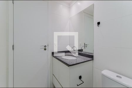Banheiro de apartamento para alugar com 1 quarto, 37m² em Vila Monte Alegre, São Paulo
