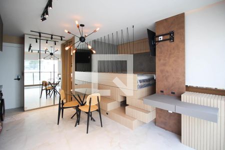 Sala de apartamento para alugar com 1 quarto, 30m² em Vila Nova Conceição, São Paulo