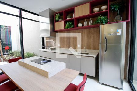 Studio à venda com 24m², 1 quarto e sem vagaÁrea Comum - Espaço Gourmet