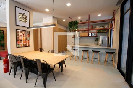 Studio à venda com 24m², 1 quarto e sem vagaÁrea Comum - Espaço Gourmet