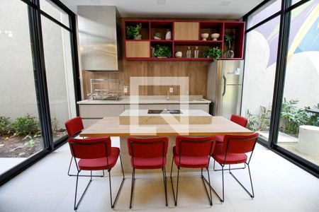 Studio à venda com 24m², 1 quarto e sem vagaÁrea Comum - Espaço Gourmet