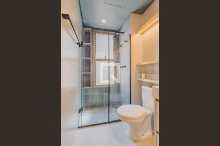 Apartamento à venda com 33m², 1 quarto e sem vagaBanheiro da Suíte