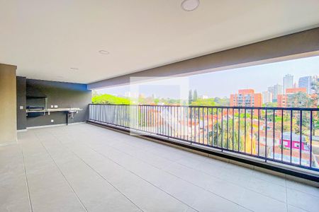 Varanda Sala de apartamento para alugar com 3 quartos, 173m² em Santo Amaro, São Paulo