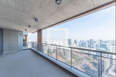 Varanda de apartamento à venda com 4 quartos, 197m² em Jardim das Acácias, São Paulo