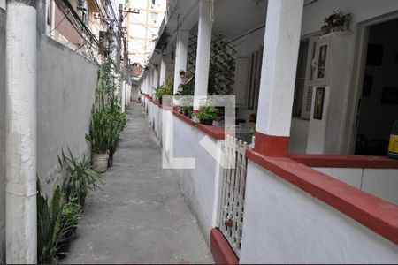 Área externa  de casa para alugar com 1 quarto, 40m² em Riachuelo, Rio de Janeiro