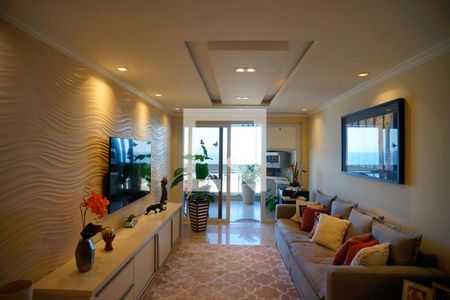 Sala de apartamento à venda com 3 quartos, 170m² em Piratininga, Niterói