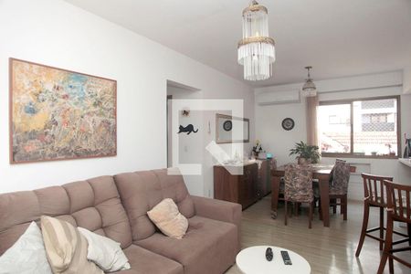 Sala de apartamento à venda com 3 quartos, 80m² em Rio Branco, Porto Alegre