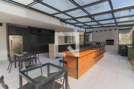 Studio para alugar com 40m², 1 quarto e 1 vagaÁrea comum - Churrasqueira