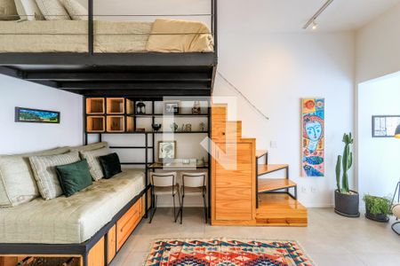 Studio para alugar com 40m², 1 quarto e 1 vagaSala