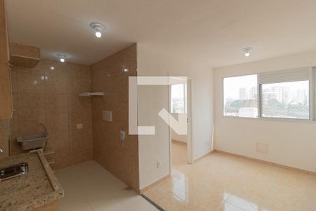 Sala  de apartamento para alugar com 2 quartos, 34m² em Jardim Promissão, São Paulo