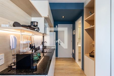 Studio à venda com 27m², 1 quarto e sem vaga Studio à venda com 27m², 1 quarto e sem vagaCozinha