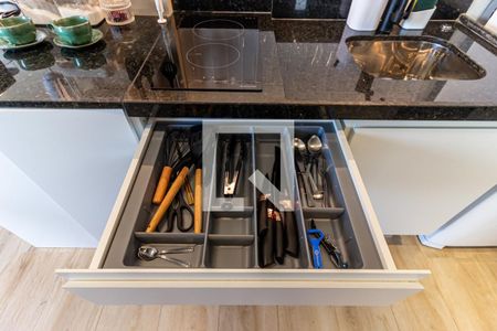 Studio à venda com 27m², 1 quarto e sem vaga Studio à venda com 27m², 1 quarto e sem vagaCozinha