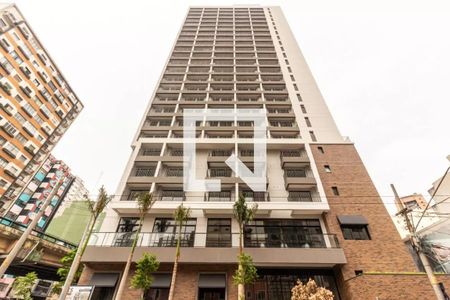 Studio à venda com 27m², 1 quarto e sem vaga Studio à venda com 27m², 1 quarto e sem vagaFachada