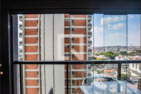 Varanda da Sala de apartamento à venda com 2 quartos, 59m² em Parque das Nações, Santo André