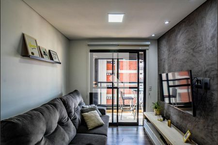 Sala de apartamento à venda com 2 quartos, 59m² em Parque das Nações, Santo André