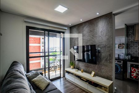 Sala de apartamento à venda com 2 quartos, 59m² em Parque das Nações, Santo André