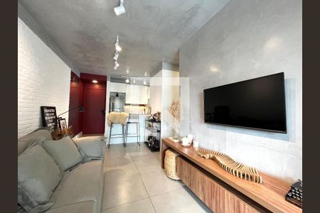 Sala de apartamento à venda com 2 quartos, 77m² em Vila Guarani (z Sul), São Paulo