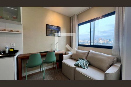 Sala de apartamento para alugar com 1 quarto, 25m² em Pinheiros, São Paulo