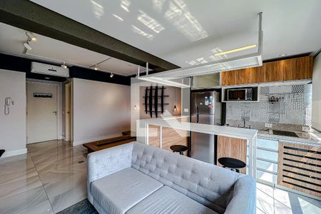 Sala de apartamento à venda com 1 quarto, 33m² em Vila Mariana, São Paulo